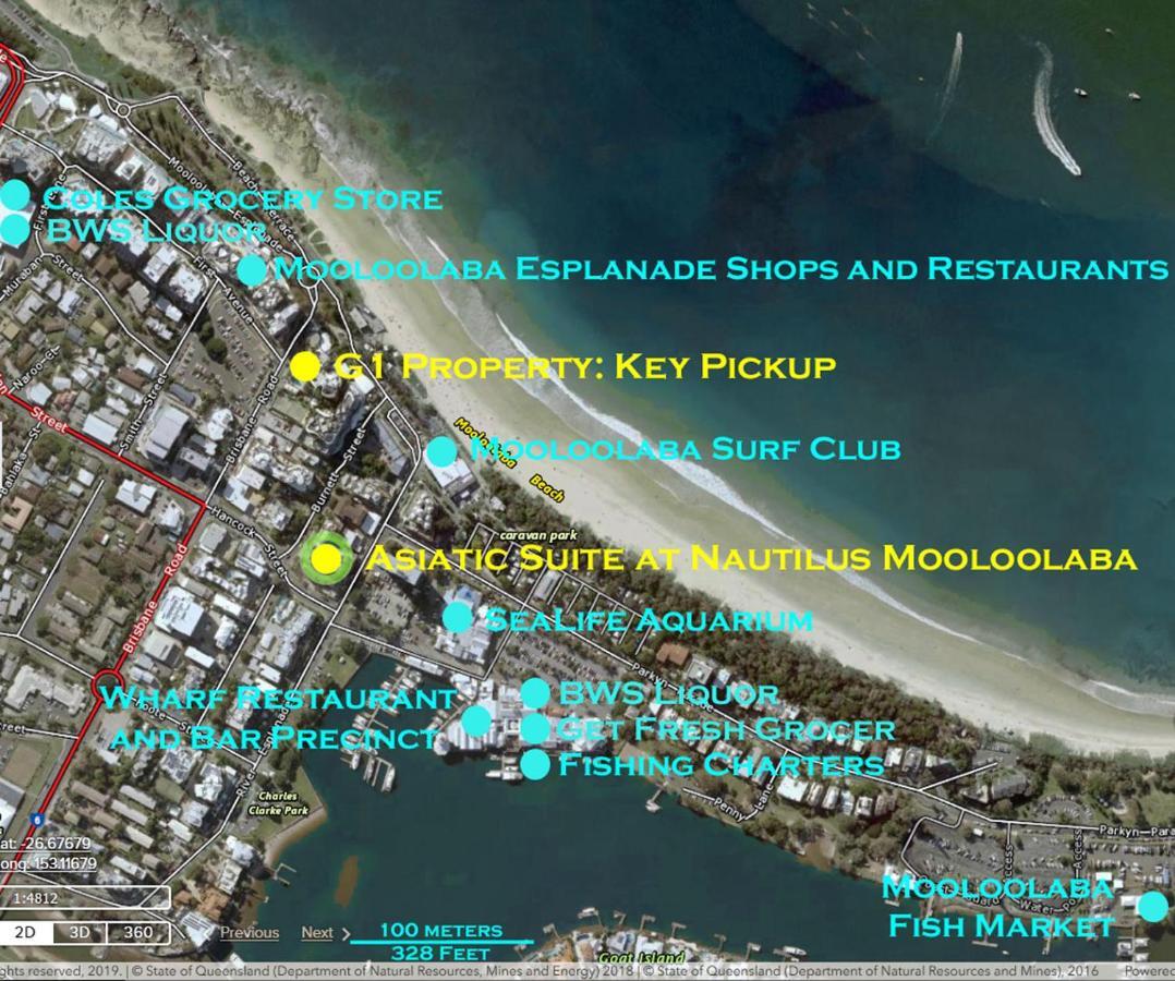 Asiatic Suite At Nautilus Mooloolaba Exterior photo